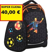 Ruksak ergonomski 2 Panels Street FOOTBALL PLAYER 